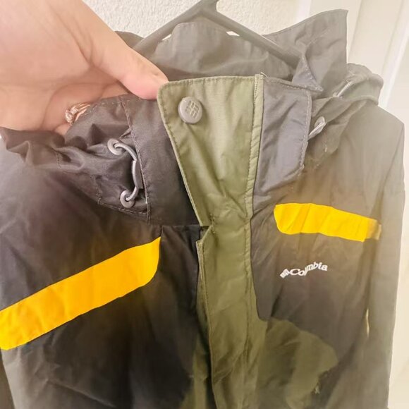 Columbia Men's Eager Air Interchange Jacket Surplus Green, XL - Picture 9 of 13